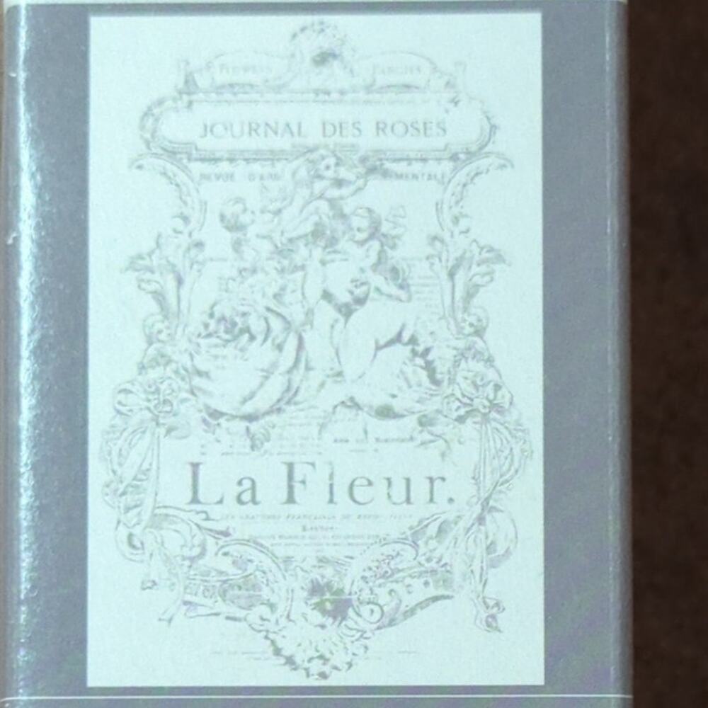 Redesign with Prima La Fleur Charcoal French Country Decor Transfer 24x36